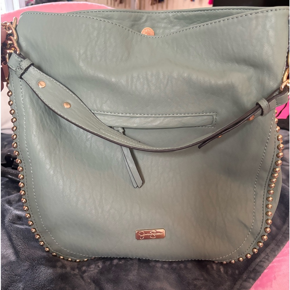 Beautiful olive green purse